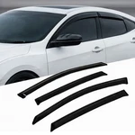 Window Visor Rain Guard 4PCS For Chevrolet Malibu 2008-2012 Tape-on Dark Smoke. Fixed Price $37.40.