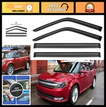 Rain Guards Window Visors 2009-2019 Ford Flex Out-channel Deflectors. Fixed Price $62.99.