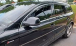 Audi Q7 In-channel Rain Guards Wind Deflectors 4 Piece Set ( Fits 2016-2026). Fixed Price $125.00.