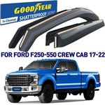 Rain Guards Vent Visors Shade 2017-2022 Ford F-250-550 Supercrew. Fixed Price $104.99.