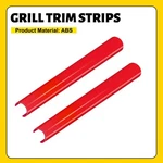 2PCS Red Car Brace Series Grill Trim Strips Cover For Bmw 1 Front F20 F30. Fixed Price $13.99.