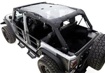 Rampage Products 90525 17-17 Wrangler Unlimited Mesh Shade Top 4 Dr. Fixed Price $198.39.