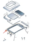 New Audi Q4 E-tron Sunroof Wiring Harness 89A971648 Original. Fixed Price $110.05.