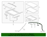 New Genuine Nissan Hose Drain 913913TA1A / 91391-3TA1A Oem. Fixed Price $25.17.