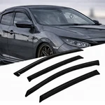 Window Visor Rain Guard 4PCS For Lincoln Ls 2000-2006 Tape-on Dark Smoke. Fixed Price $40.86.