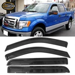 Fits 04-08 Ford F150 Supercrew Cab & Lincoln Mark Lt Window Visors Rain Sun. Fixed Price $26.99.