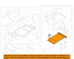 Hyundai Oem 22-25 Tucson Sunroof-sunshade 81670N9000MMH. Fixed Price $738.28.