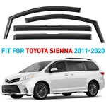 Rain Guards Vent Visors Shade For 2011-2020 Toyota Sienna. Fixed Price $62.99.