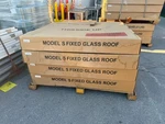 Tesla Oem Model High Visibility Fixed Glass Roof 1781379-00-A New In Box. Fixed Price $999.99.