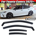 Window Visors Vent Rain Guards Deflectors For Toyota Camry 2025-2026 In-channel. Fixed Price $33.11.