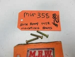 97-01 Tiburon Bolts Set 3 Off Motor Track Car. Fixed Price $49.93.