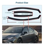 For Toyota Camry 2025-2026 In-channel Window Visors Vent Rain Guards Us. Fixed Price $36.99.