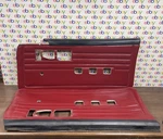 1982-1992 Camaro Vinyl Red Interior Door Panels Card Set Lh & Rh Gm. Fixed Price $390.00.