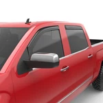 Egr 571775 Black F/r Channel Window Visors For 14-18 Gm Full Size Truck. Fixed Price $90.94.