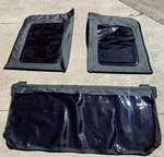 Bestop Black Diamond Windows For Factory Soft 2011-2017 Wrangler 4 Door. Fixed Price $315.00.