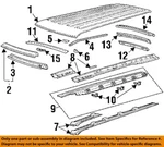 Gm Oem 96-25 Express 1500 Roof Components-bow 23158921. Fixed Price $76.31.