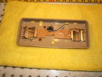 Mercedes R107,W124,126,201 Lighted Sun Visor Parchmet Inner Oem Insert ,type. Fixed Price $79.53.