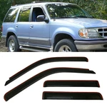 In-channel Window Visors Sun Vent Guard Fit 2001-2005 Ford Explorer Sport Trac. Fixed Price $29.99.