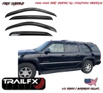 2000-2006 Gmc Yukon Xl 1500 2500 Window Vent Visors Rain Guard Deflector. Fixed Price $92.38.