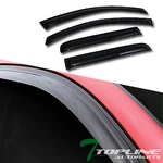 Topline For 2004-2015 Nissan Titan Crew Sun Rain Guard Vent Shade Window Visors. Fixed Price $30.00.