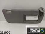 Oem 2016 Toyota Yaris Hatchback 1.5L Passenger Right Side Sun Visor Gray Vinyl. Fixed Price $39.99.