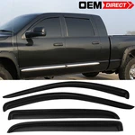 Fits 06-09 Dodge Ram 1500 2500 3500 Extended Cab Acrylic Slim Window Visors 4PCS. Fixed Price $27.99.