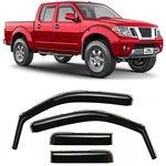 Sun Rain Visors Wind Guards For 2005-2021 Nissan Frontier Crew Cab. Fixed Price $59.99.