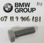 1 New Genuine Bmw Motorcycle Auto Car Bike Factory Bolt Part M8X25-8.8 Oem Nos. Fixed Price $9.41.