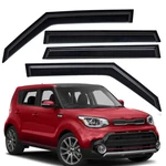 Outside Mounting Window Vent Visor Rain Guard Deflector For 2014-2019 Kia Soul. Fixed Price $43.99.