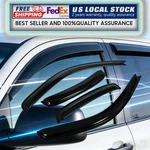 Window Visor Vent Guards Deflector 4PCS For 2000-2006 Toyota Tundra Extended Cab. Fixed Price $20.00.