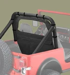 Bestop 80028-15 Black Denim Rear Window For 80-86 CJ7 / Wrangler #4317 AMZ36. Fixed Price $127.25.