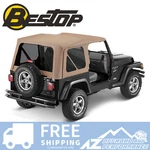 Bestop Replace Tinted Windows Dark Tan For 97-02 Jeep Wrangler Tj. Fixed Price $649.99.