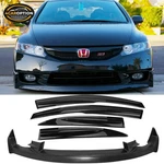Fits 09-11 Honda Civic 4DR Mugen Style Front Bumper Lip Pu + Sun Window Visor. Fixed Price $140.99.
