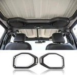 Carbon Fiber Roof Speaker Decor Ring Interior Tirm For Jeep Wrangler Jl Jt 2018+. Fixed Price $24.99.
