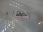 Genuine Toyota AE86 Weatherstrip Corolla Glass Sliding Oem. Fixed Price $182.39.