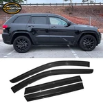 Fits 11-21 Jeep Grand Cherokee WK2 Window Visors Rain Sun Guard Vent 4PC Set. Fixed Price $27.89.