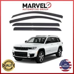 Out-channel Window Visor Rain Guard Deflectors For Jeep Grand Cherokee 2016-2021. Fixed Price $31.90.
