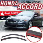 Fit 08-12 Honda Accord Coupe 2DR Slim Style Window Visor Smoke Acrylic Deflector. Fixed Price $42.49.