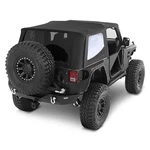 For Jeep Wrangler Jk 18 Smittybilt 9073135K Black Diamond Bowless Combo Top Kit. Fixed Price $709.99.