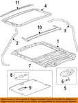 Gm Oem 08-15 Captiva Sport,vue Sunroof-drain Hose 20941140. Fixed Price $59.13.