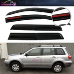 Window Visor Fits 03-06 Mitsubishi Outlander Mugen Style Rain Guard W/ Red Sport. Fixed Price $43.23.