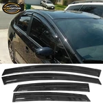 Fits 10-15 Toyota Prius XW30 Mugen Style Window Visors Rain Sun Guard Vent. Fixed Price $27.98.