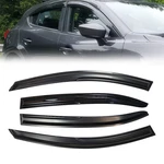 4PC Set For 2014-2019 Mazda 3 Sedan Hatchback Style Window Visors Acrylic. Fixed Price $322.85.