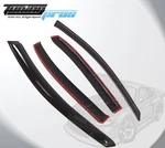 Dark Smoke Rain Visor Deflector 4PCS Out-channel For Hyundai Sonata 2006-2010. Fixed Price $32.74.