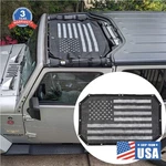 Anti-uv American Flag Roof Mesh Sunshade Top Cover For Jeep Wrangler Jku 07+. Fixed Price $29.99.
