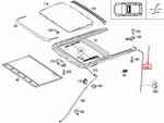 New Mercedes-benz Gle W166 Water Drain Hose Rear Right A1667800069. Fixed Price $62.73.