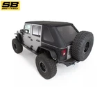 Smittybilt Bowless Combo Top W/ Tinted Windows For 07-18 Jeep Wrangler Jk 4DOOR. Fixed Price $549.99.
