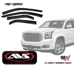 2015-2020 Gmc Yukon Window Avs Vent Visors Rain Dust Guard Deflector 4PC.. Fixed Price $112.78.