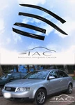 For Audi A4 B6 00-06 Sedan Out Channel Window Visor Vent Sun Shade Rain Guard. Fixed Price $45.99.