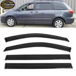 Fits 04-10 Toyota Sienna Window Visors Rain Sun Guard Vent 4PC Set. Fixed Price $24.99.